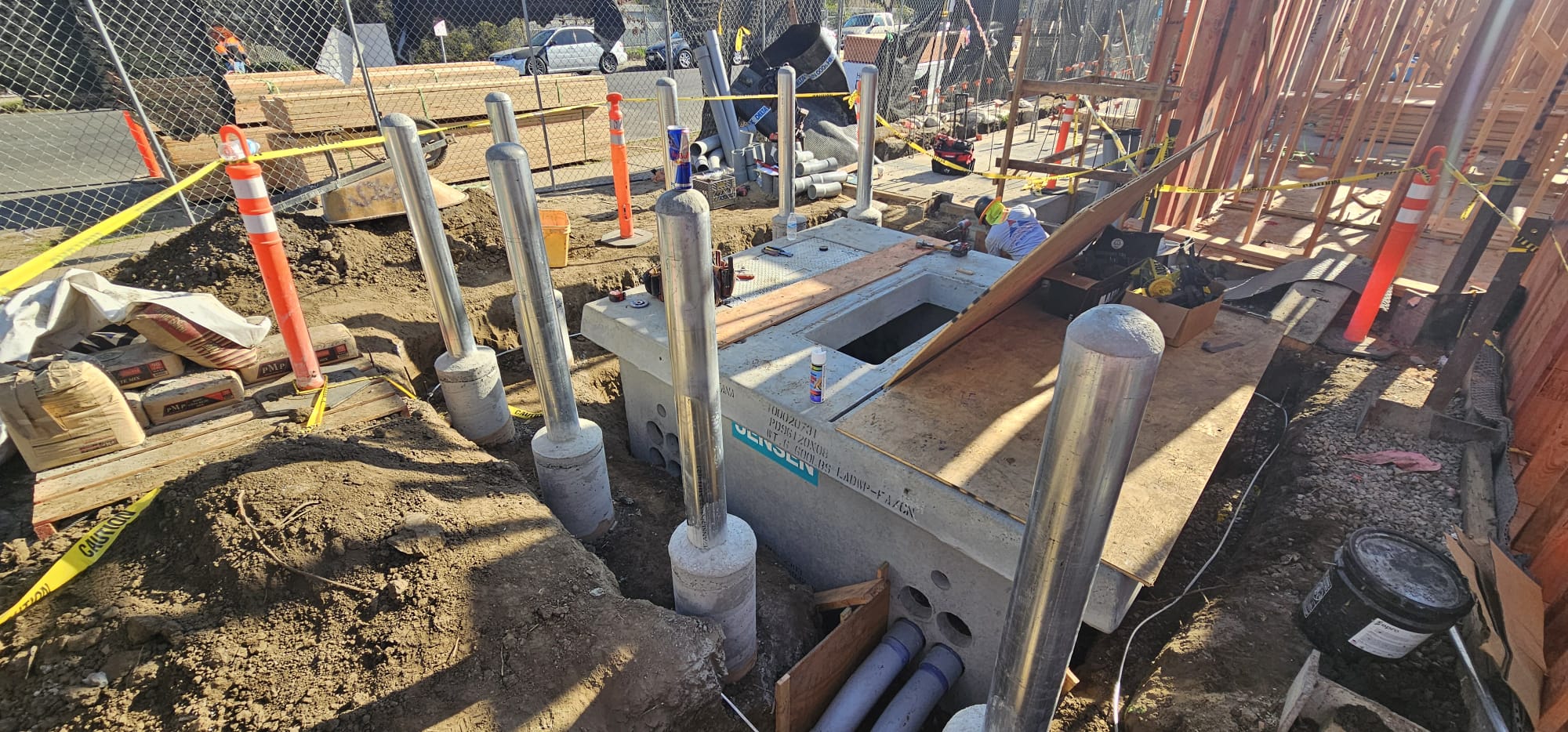 Commercial Transformer Pad