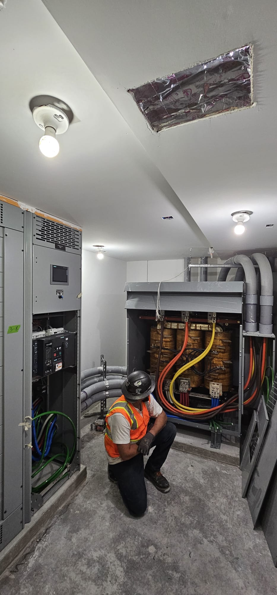 480 208v Transformers Setup